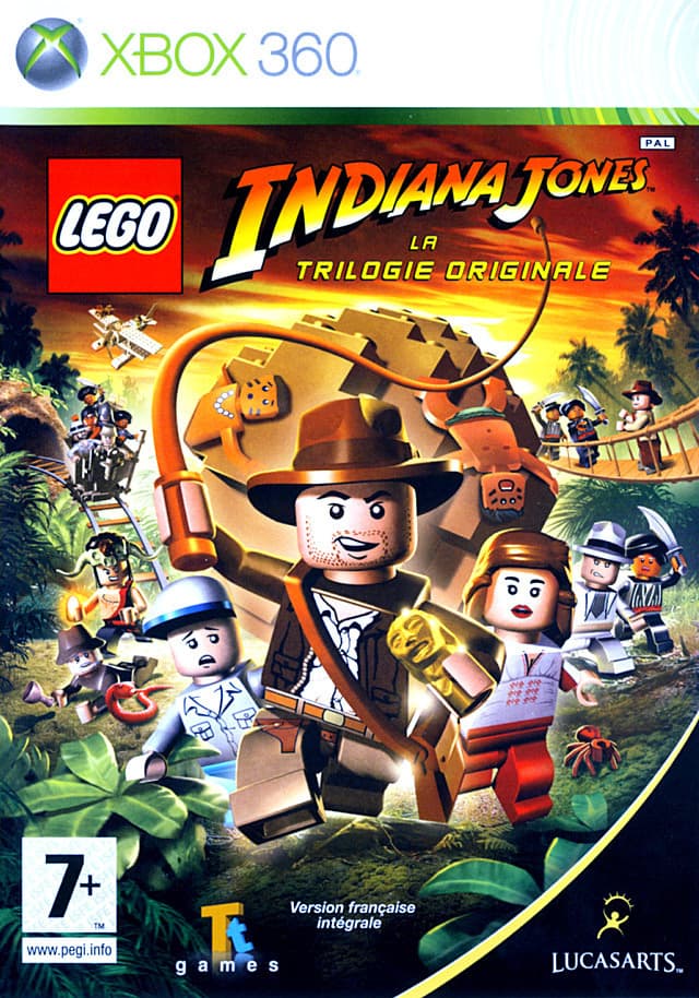 Jaquette Lego Indiana Jones : La Trilogie Originale