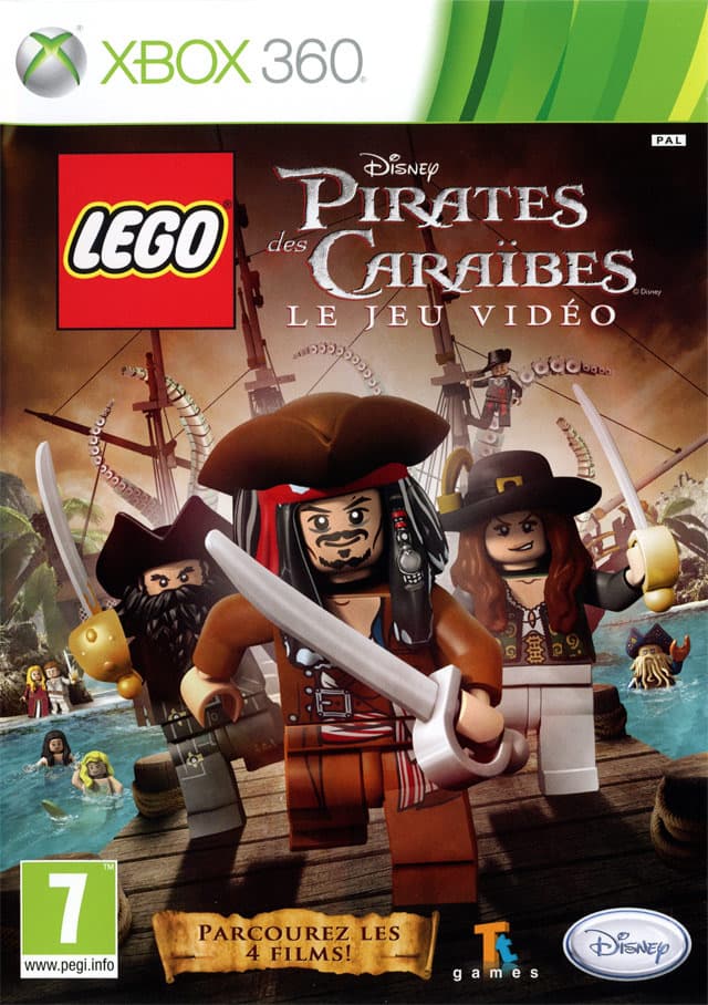 Jaquette Lego Pirates des Carabes : Le Jeu Vido