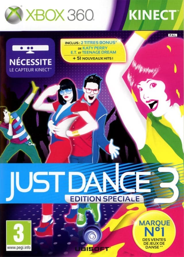 Jaquette Just Dance 3