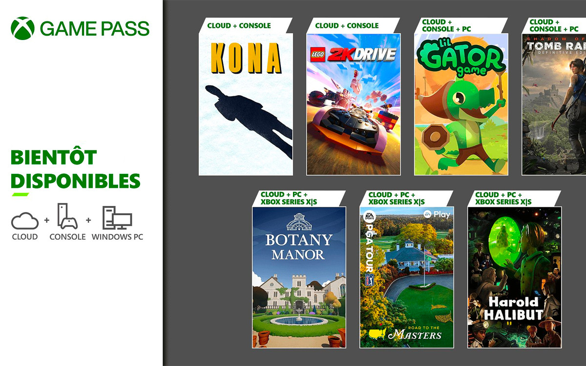 Xbox game pass: les nouveautés d'avril 2024 annoncées