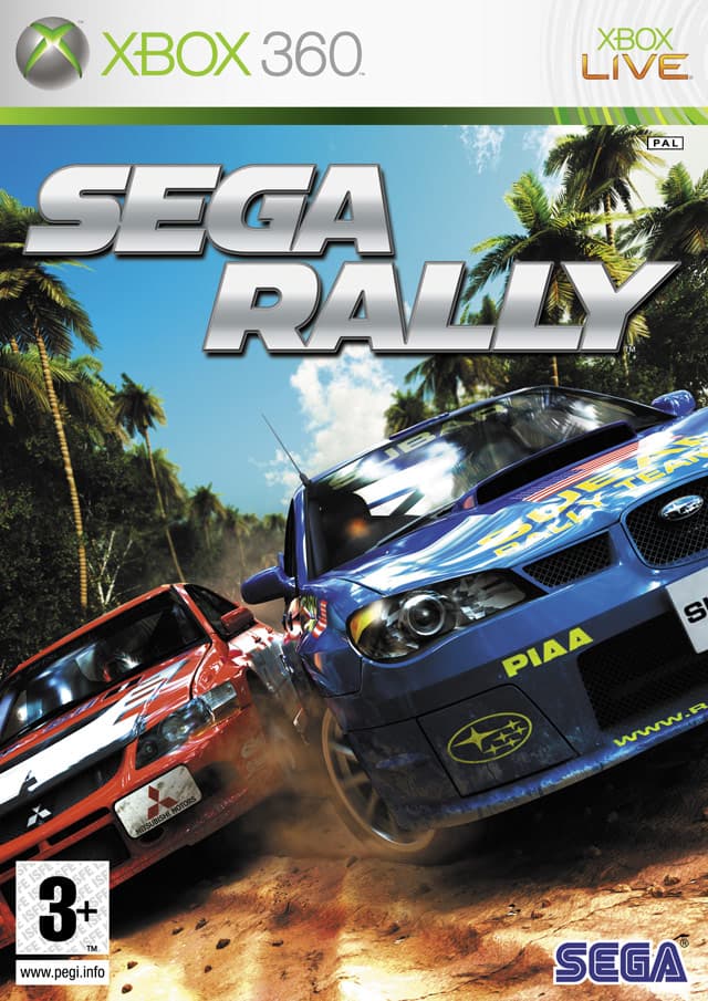 Jaquette Sega Rally