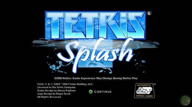 Jaquette Tetris Splash