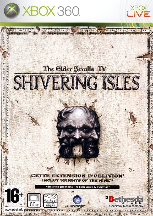 Jaquette The Elder Scrolls IV : Oblivion : The Shivering Isles