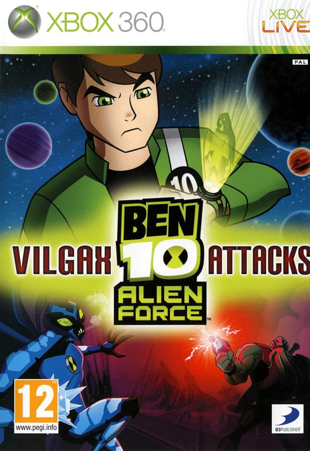Jaquette Ben 10 : Alien Force : Vilgax Attacks
