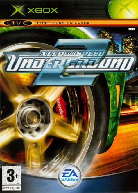 Jaquette Need for Speed Underground 2