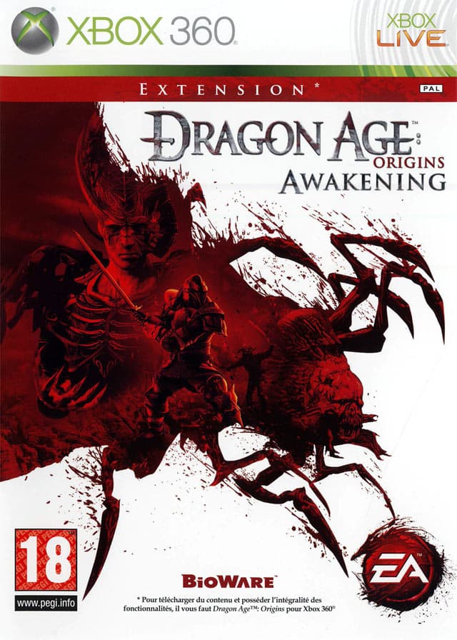 Jaquette Dragon Age : Origins - Awakening
