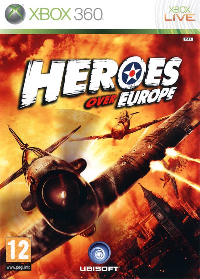 Jaquette Heroes over Europe