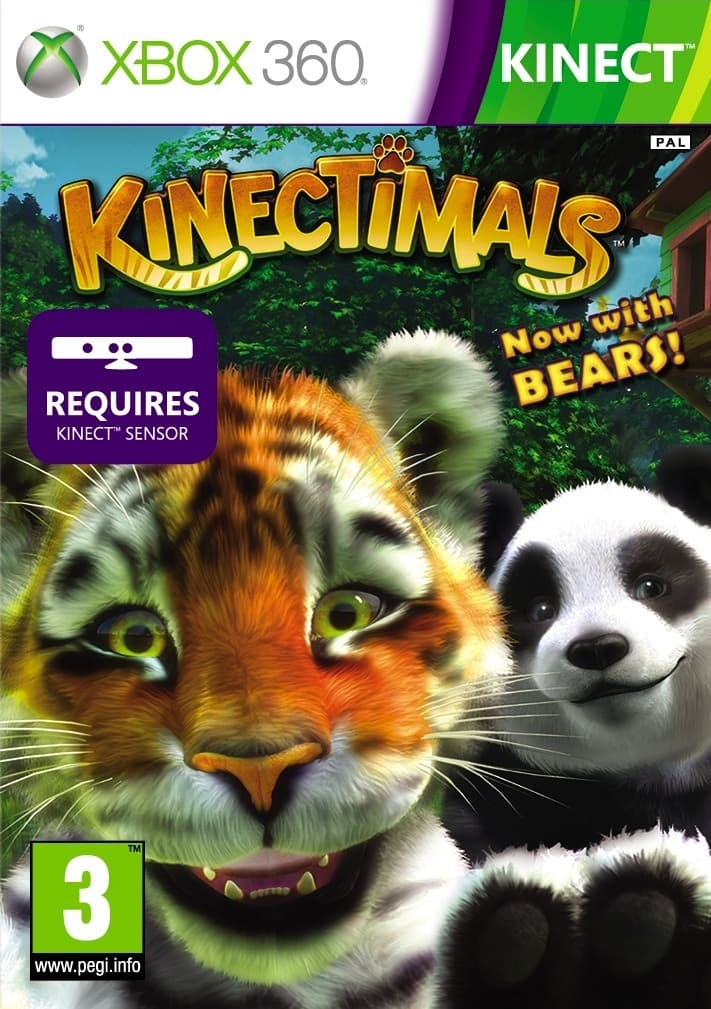 Jaquette Kinectimals Now with Bears!
