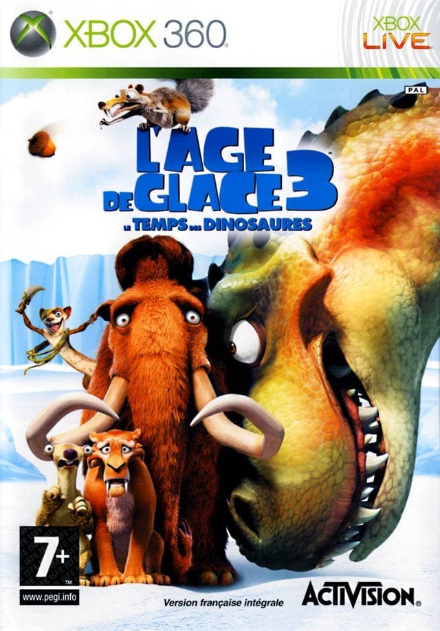 Jaquette L'Age de Glace 3 : Le Temps des Dinosaures