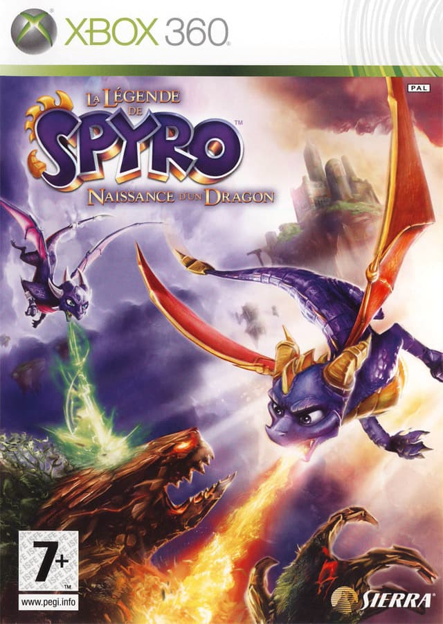 Jaquette La Lgende de Spyro : Naissance d'un Dragon