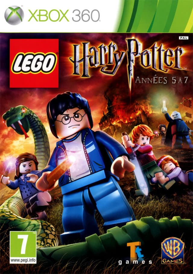Jaquette Lego Harry Potter : Annes 5  7