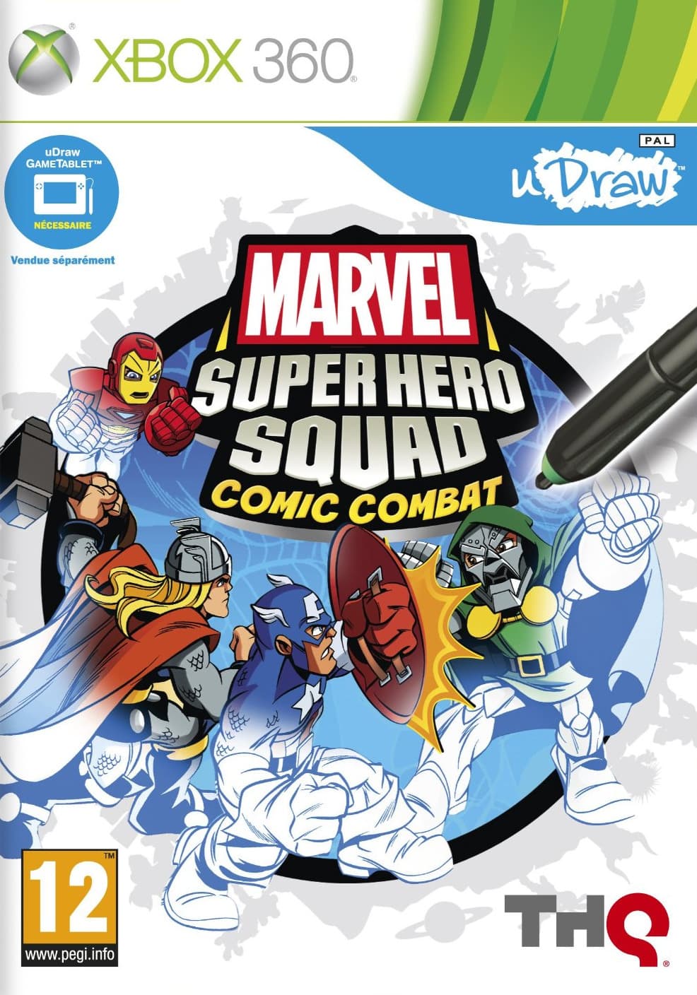Jaquette Marvel Super Hero Squad : Comic Combat