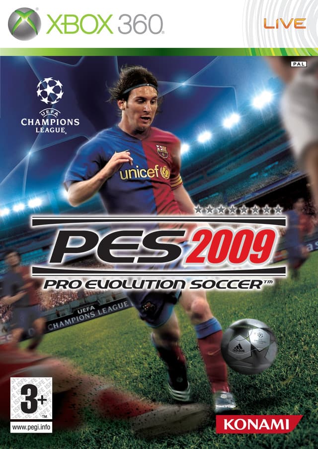Jaquette Pro Evolution Soccer 2009