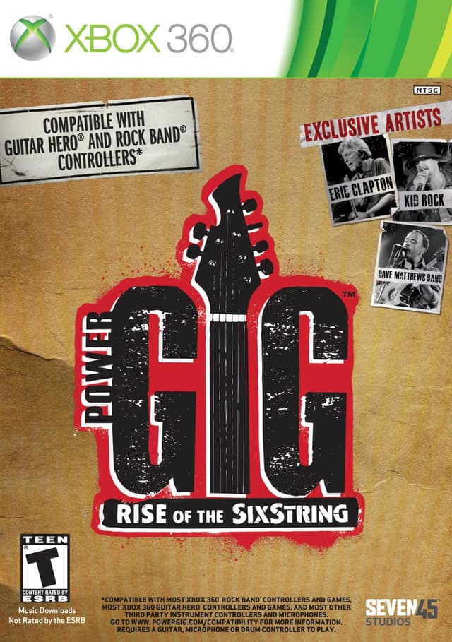 Jaquette Power Gig : Rise of the SixString