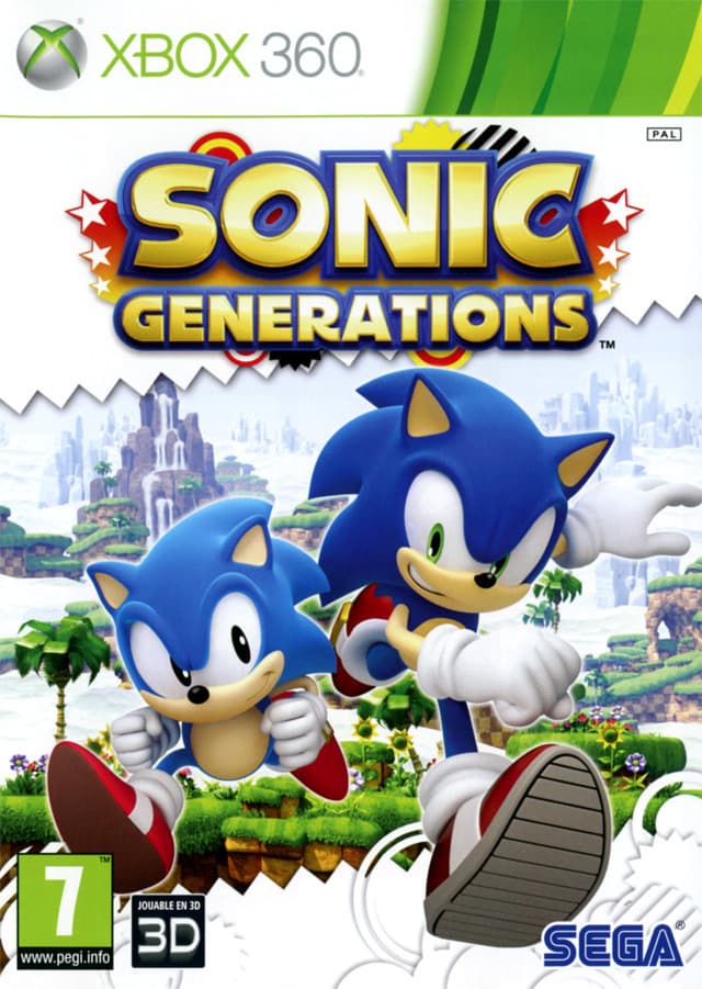 Jaquette Sonic Generations