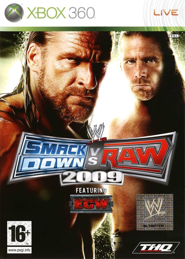 Jaquette WWE Smackdown vs Raw 2009