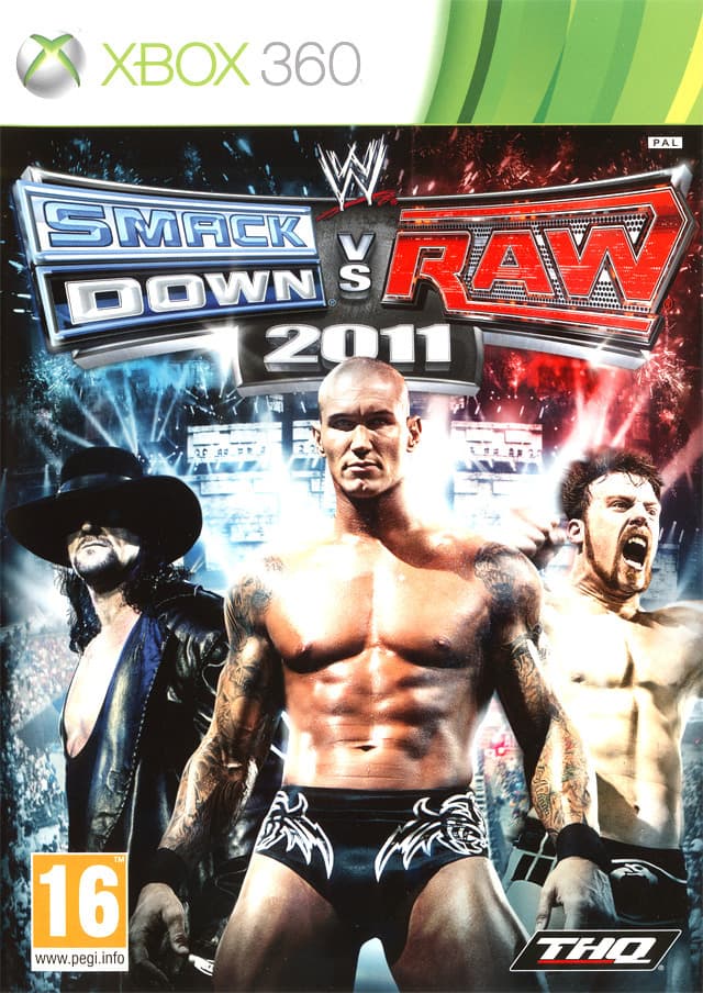 Jaquette WWE Smackdown vs Raw 2011