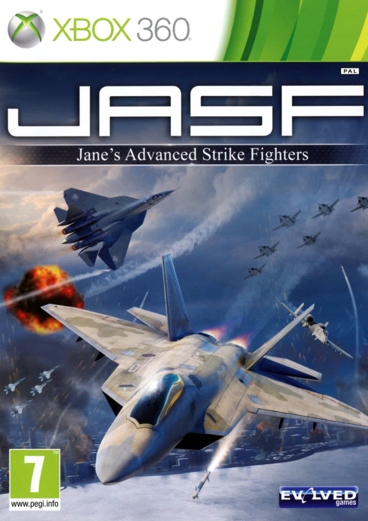 Jaquette JASF : Jane's Advanced Strike Fighters