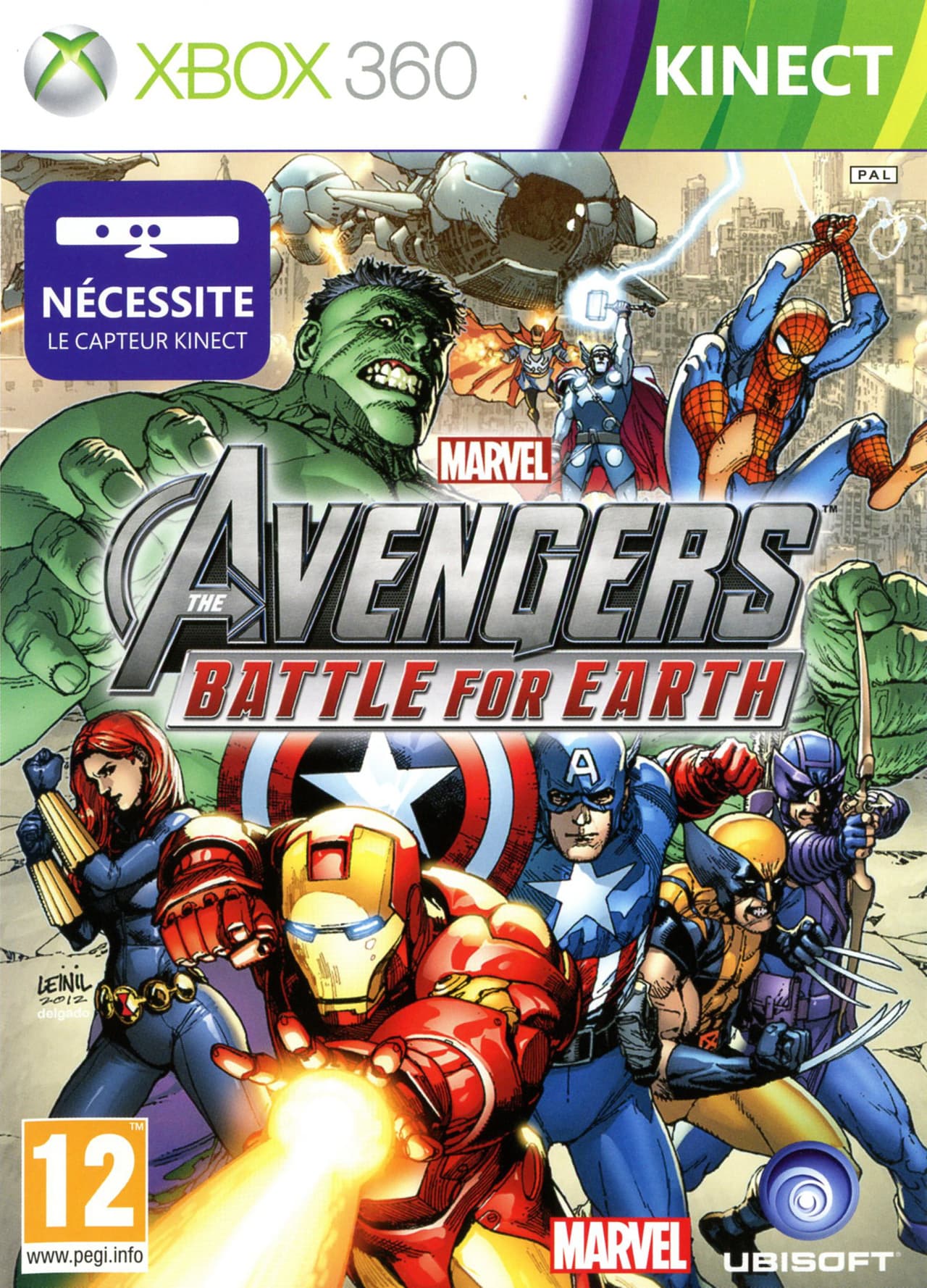 Jaquette Marvel Avengers : Battle for Earth