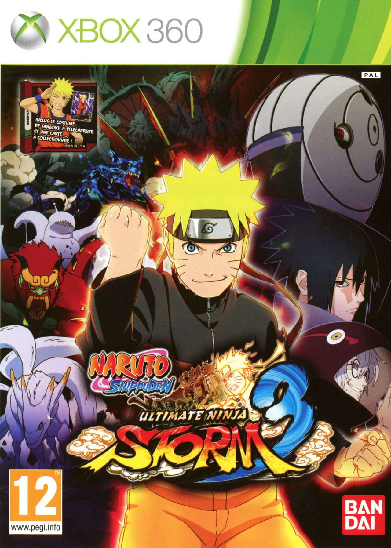 Jaquette Naruto Shippuden : Ultimate Ninja Storm 3