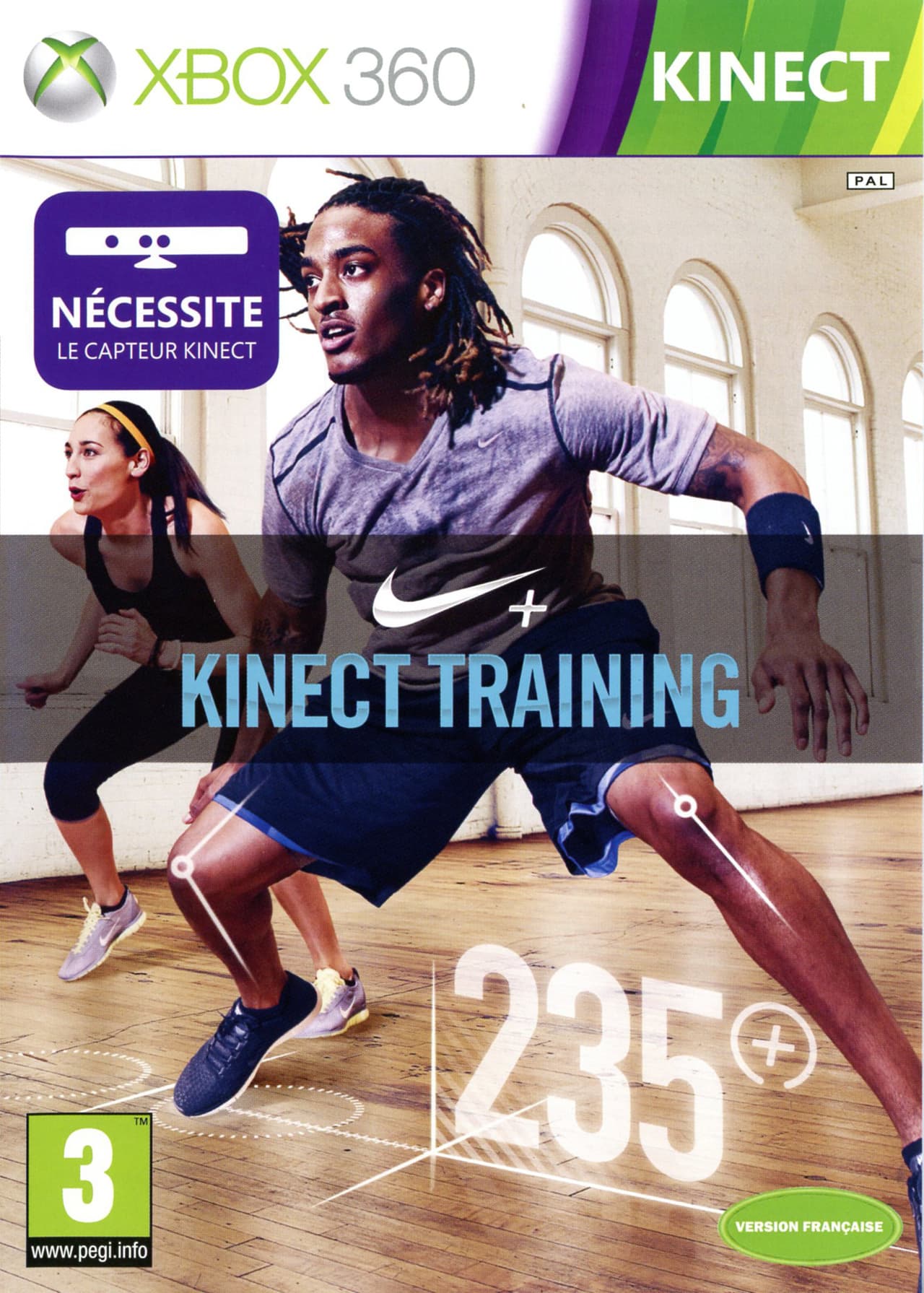 Jaquette Nike + Kinect Training