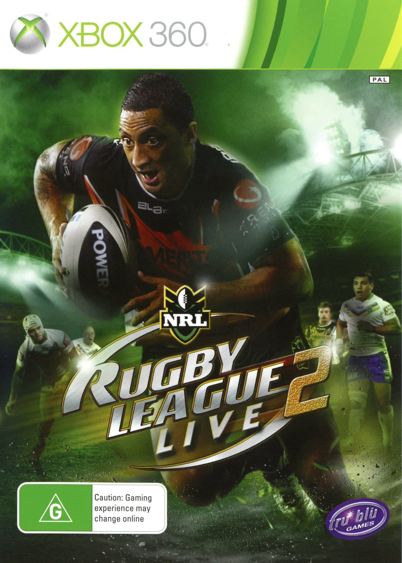 Jaquette Rugby League Live 2