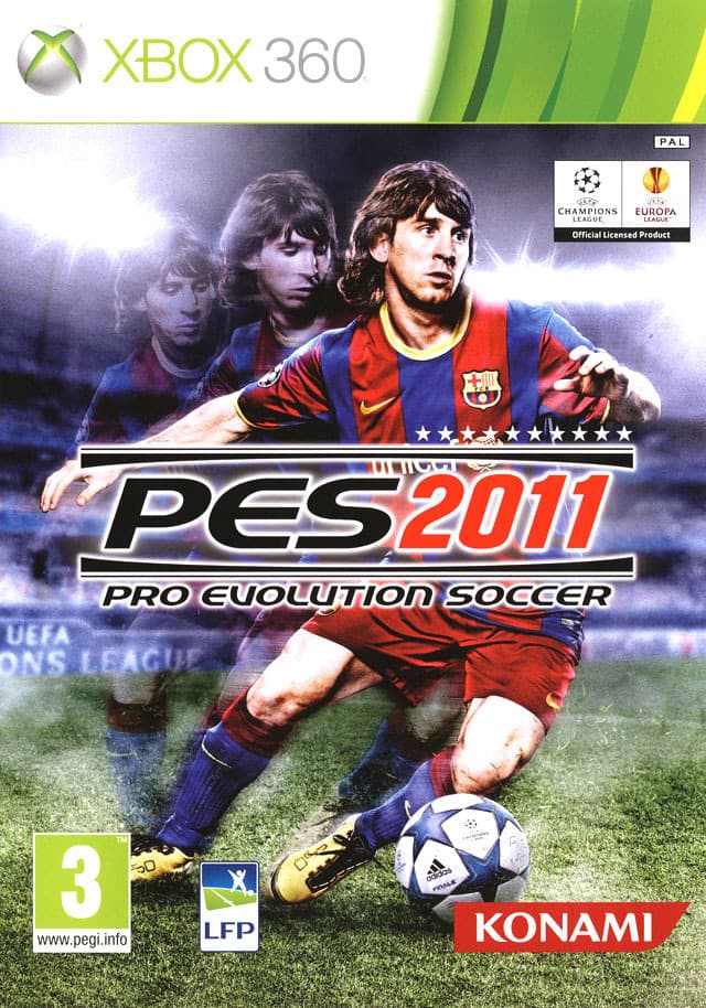 Jaquette Pro Evolution Soccer 2011