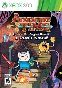 Jaquette Adventure Time : Explore le Donjon et Pose pas de Question !