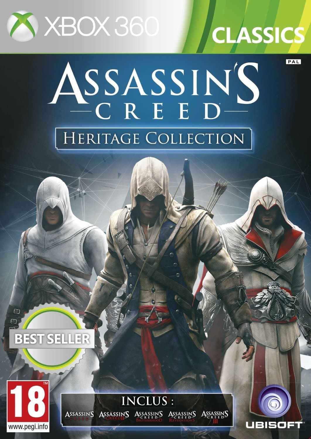 Jaquette Assassin's Creed - Heritage Collection
