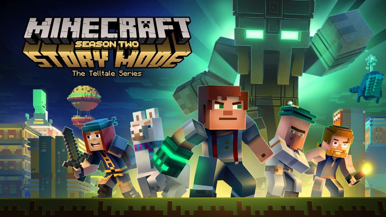 Jaquette Minecraft : Story Mode - Saison 2 : Episode 1 - Hero in Residence