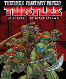 Jaquette Teenage Mutant Ninja Turtles : Des Mutants  Manhattan