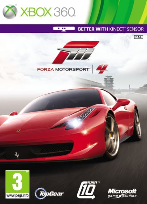 Jaquette Kinect Forza Motorsport