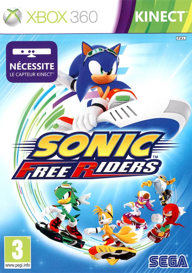 Jaquette Sonic Free Riders
