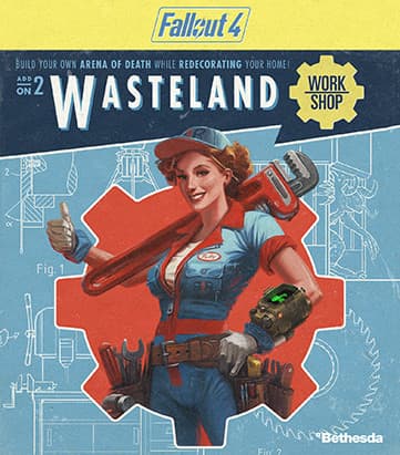 Jaquette Fallout 4 : Wasteland Workshop