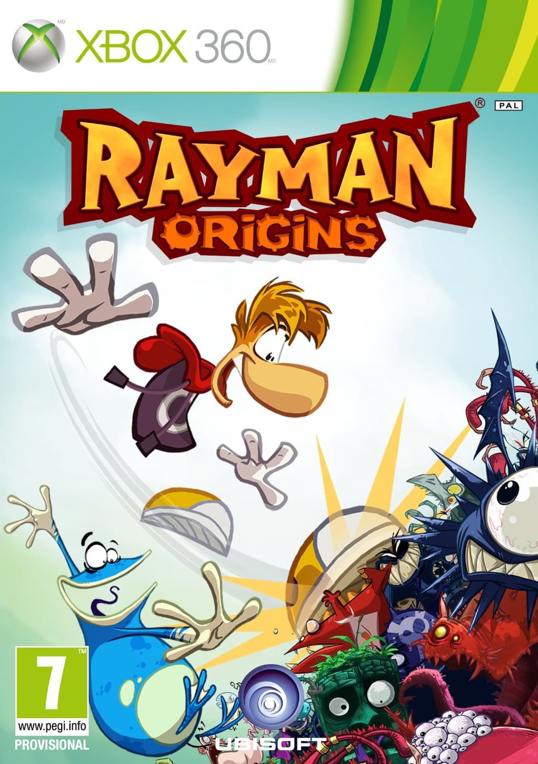 Jaquette Rayman Origins