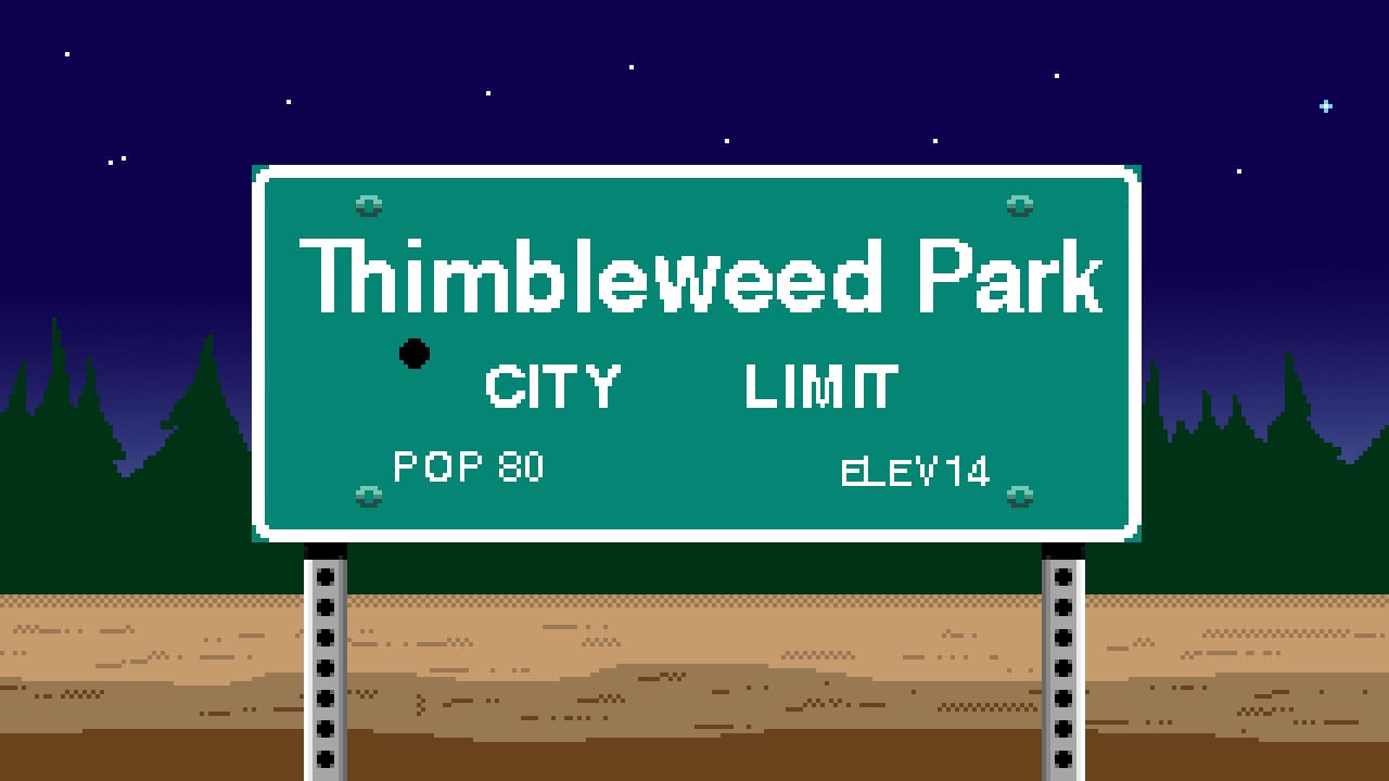 Jaquette Thimbleweed Park