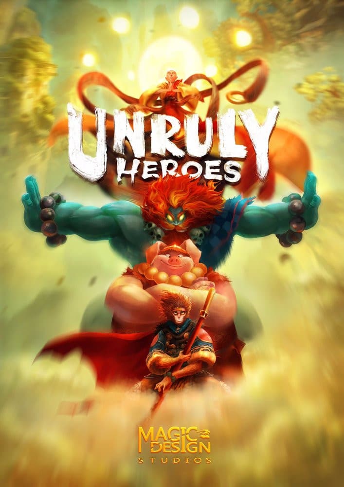 Jaquette Unruly Heroes