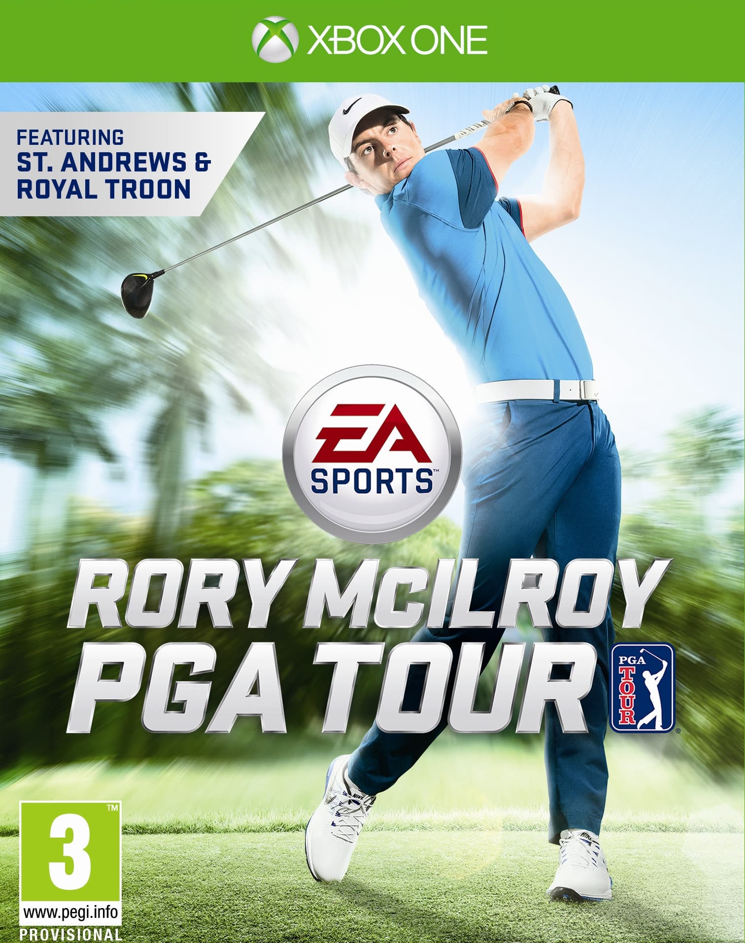 Jaquette EA Sports Rory McIlroy PGA Tour 15