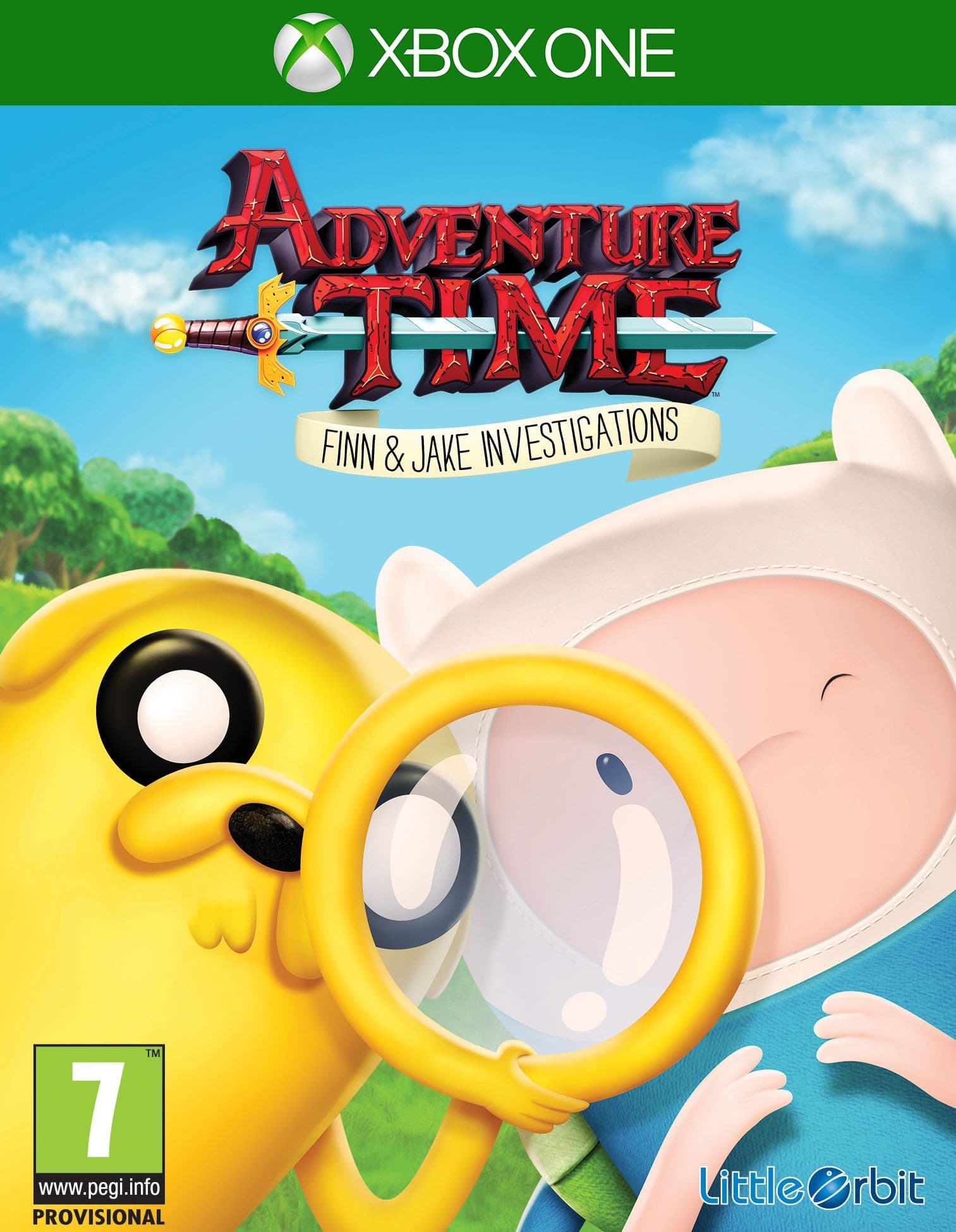 Jaquette Adventure Time : Finn Et Jake Mnent L'enqute