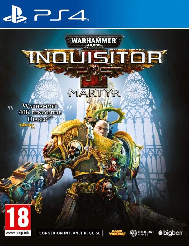 Jaquette Warhammer 40.000 : Inquisitor - Martyr