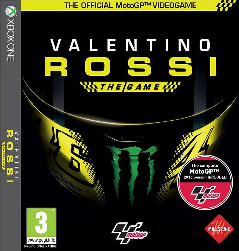Jaquette Valentino Rossi The Game