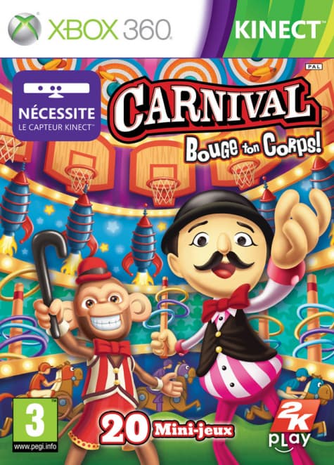 Jaquette Carnival: Bouge ton corps !