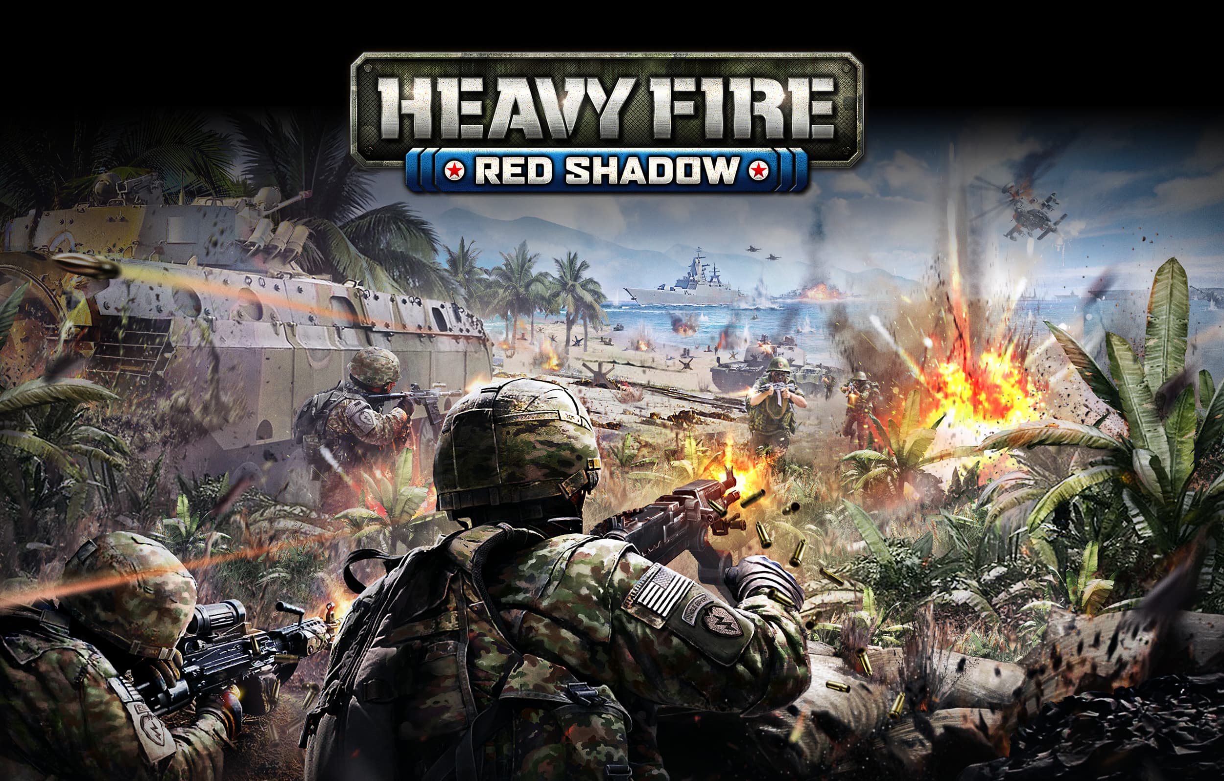 Jaquette Heavy Fire : Red Shadow