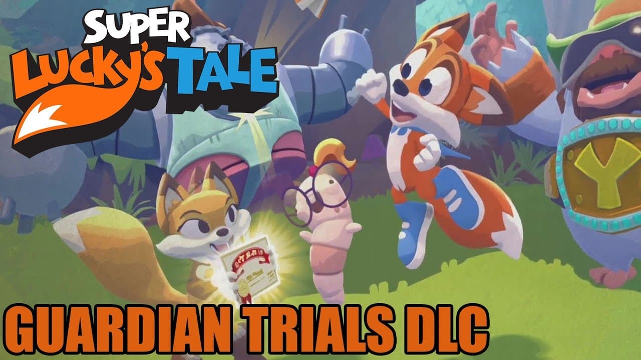 Jaquette Super Lucky's Tale : Guardian Trials