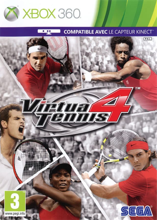 Jaquette Virtua Tennis 4