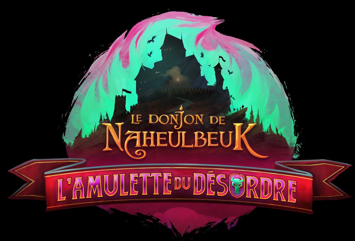 Jaquette Le Donjon de Naheulbeuk - L'Amulette du Dsordre