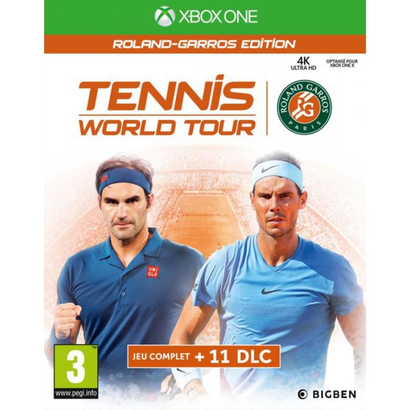 Jaquette Tennis World Tour Roland-Garros Edition