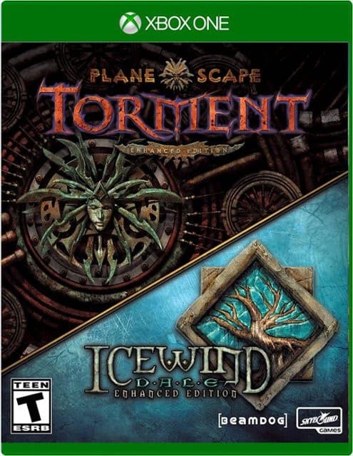 Jaquette Planescape : Torment : Enhanced Edition + Icewind Dale : Enhanced Edition.
