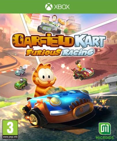 Jaquette Garfield Kart Furious Racing !