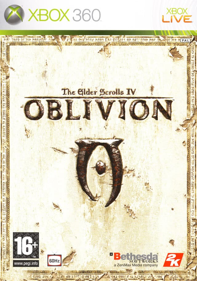 Jaquette The Elder Scrolls IV : Oblivion